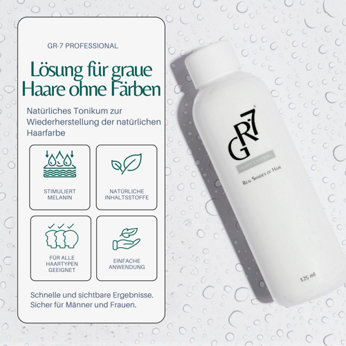 Tonikum GR-7® gegen graues Haar