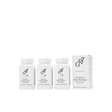 Haarvitamine zur Unterstützung des Haarwachstums GR-7®, 3 Packungen