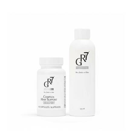 Behandlung zur Haarrepigmentierung und -stärkung – GR-7-Tonikum + Haarvitamine