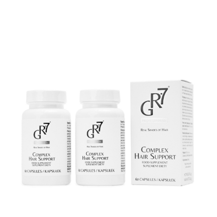 GR-7 Professional Vitaminkomplex zur Unterstützung des Haarwachstums mit Phosphatidsäure, 2 Packungen